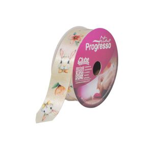 Fita de Cetim ECF 005TR 22mm Cor 173 Páscoa Progresso (10 metros)