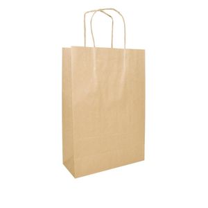 Sacola em Kraft Natural 23.5x10x31.5cm LC (10 unidades)