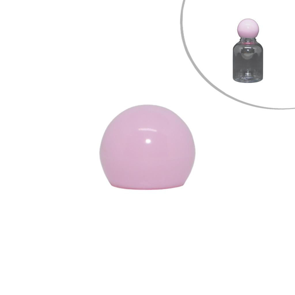 Tampa Bola Rosa 18 mm Bral-Max (1 unidade) - Irmãos Haluli
