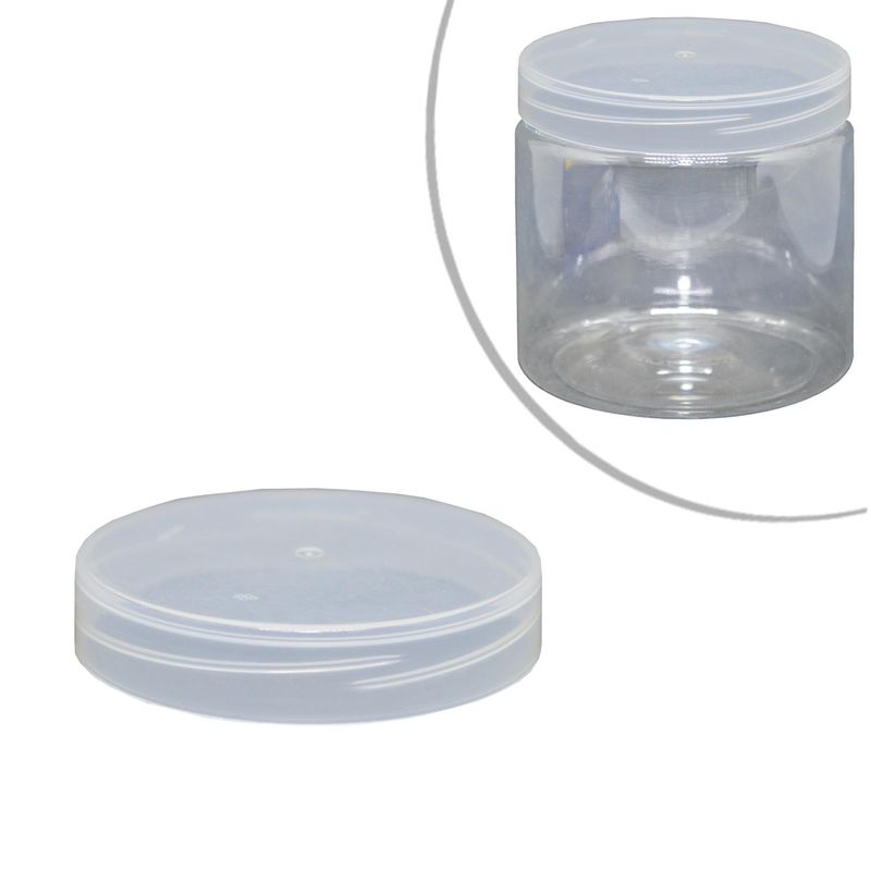 Tampa-Plastica-Reta-Rosca-63-400mm-R2-Natural-Bral-Max--1-unidade-
