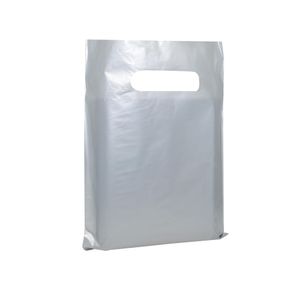 Bolsa Sorriso Prata 20x30cm (100UND)