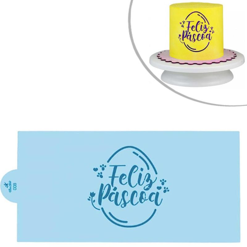 Stencil-Simples-de-Acetato-para-Pintura-345x165cm-Ref.-47777-Feliz-Pascoa-Blue-Star--01-unidade-