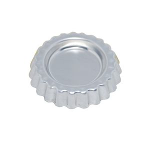 Forma de Alumínio para Torta Crespa Fundo Rebaixado 7cm Ref. 2602 Caparroz (01 unidade)
