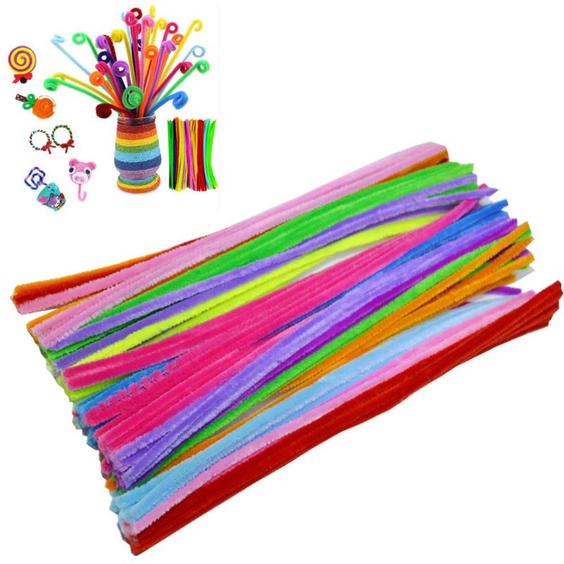 Haste-de-Chenille-Colorido-Ref.-BY-0022LMIX-Art-Lille--100-unidades-