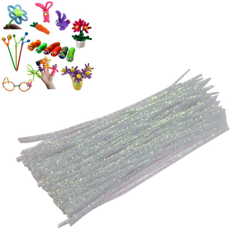 Enfeite-Haste-de-Chenille-Branco-Ref.-BY-0022NBRA-Art-Lille--100-unidades-