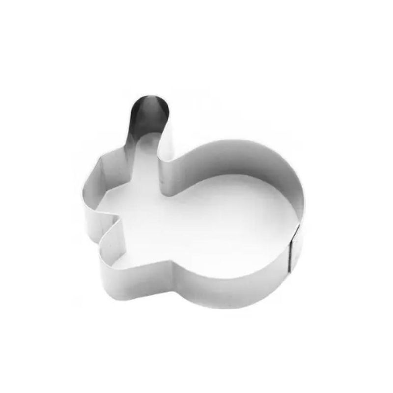 Cortador de Inox Four Coelho P Ref. 0195 4.2x5.4x1.5cm Caparroz (01 unidade)