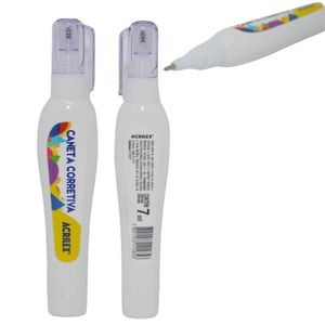 Caneta Corretiva 7ml Acrilex (01 unidade)