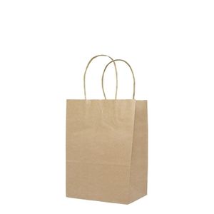 Sacola de Papel Kraft C/ Alça Ref. 05072 14x9x21.5cm Zagarollo (01 unidade)