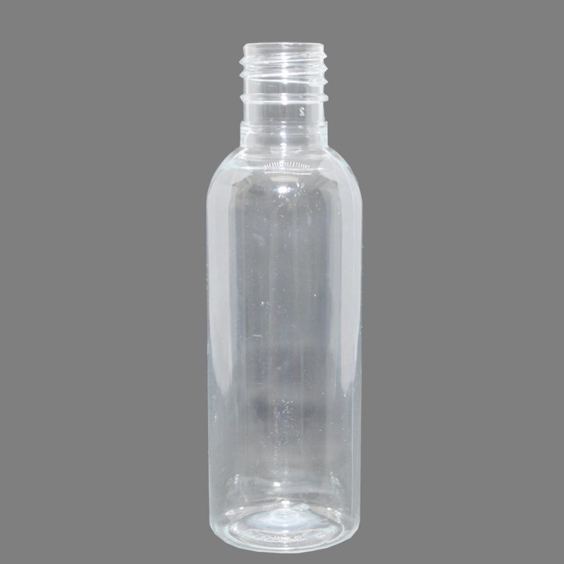 Frasco PET 200ml Modelo 2 Transparente Rosca 24-415 Spiltag (01 unidade)