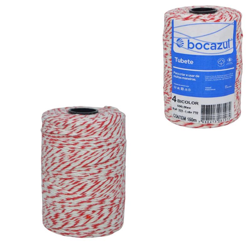 Tubete-C--Barbante-de-Algodao-Bicolor-5900-Tex-Ref.-222-Bocazul--150-metros-