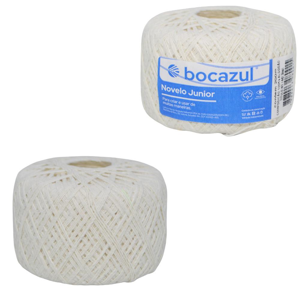 Barbante de Algodão Novelo Junior 200mts Bocazul (Bobina com 94gr