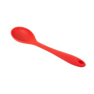 Colher de Silicone Vermelha Mimo Style (01 Unidade)