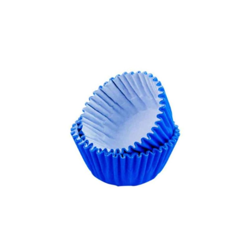 Forminha de Papel para Doces Lisa N.04 Azul Royal Mago (100 unidades)