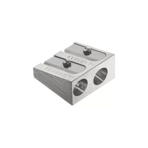 Apontador Duplo Metálico Faber-Castell (01 Unidade)