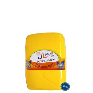 Massa de Biscuit Amarelo Ouro JL Artesanato (90 gramas)