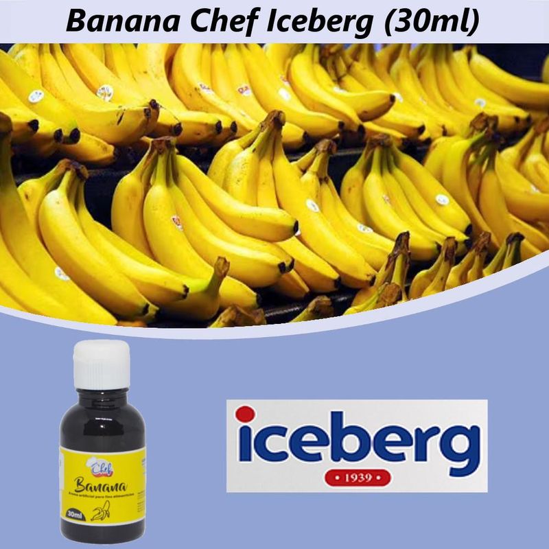 Aroma de Banana Chef Iceberg (30ml)