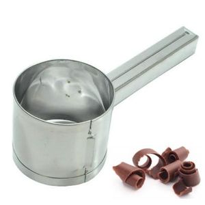Raspador para Chocolate Redondo em Inox Caparroz (01UND)