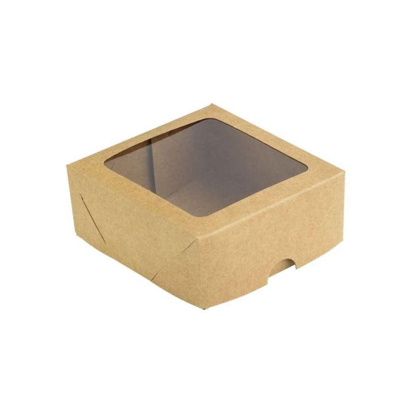 Caixa-Simples-Quadrada-com-Visor-Kraft-Cia-dos-Produtos--05-Unidades-