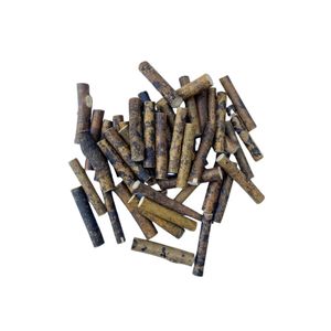 Enfeite de Madeira Mini Lenha 5cm Art Lille (100 Gramas)
