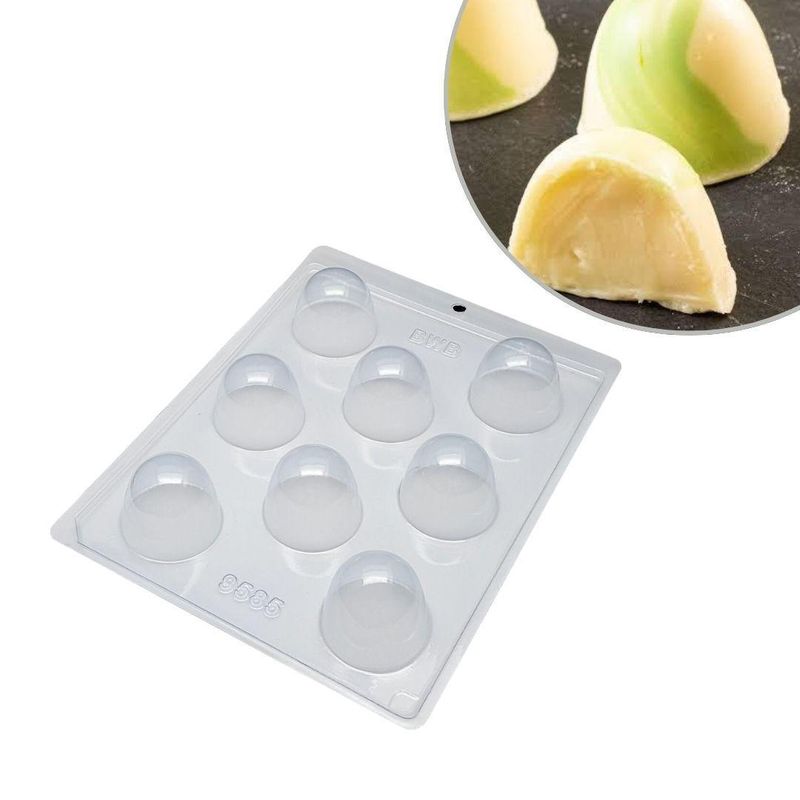 Forma-de-Acetato-Simples-Bombom-Liso-Grande-Ref.-9585-BWB--01-Unidade-