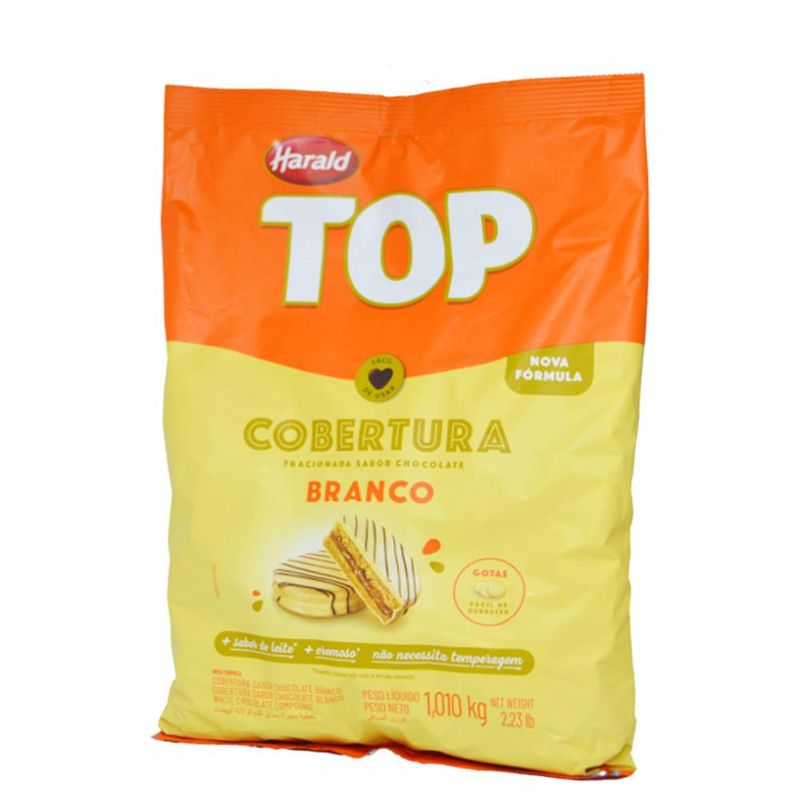 Cobertura-Fracionada-em-Gotas-Sabor-Chocolate-Branco-Top-Harald--1.010kg-