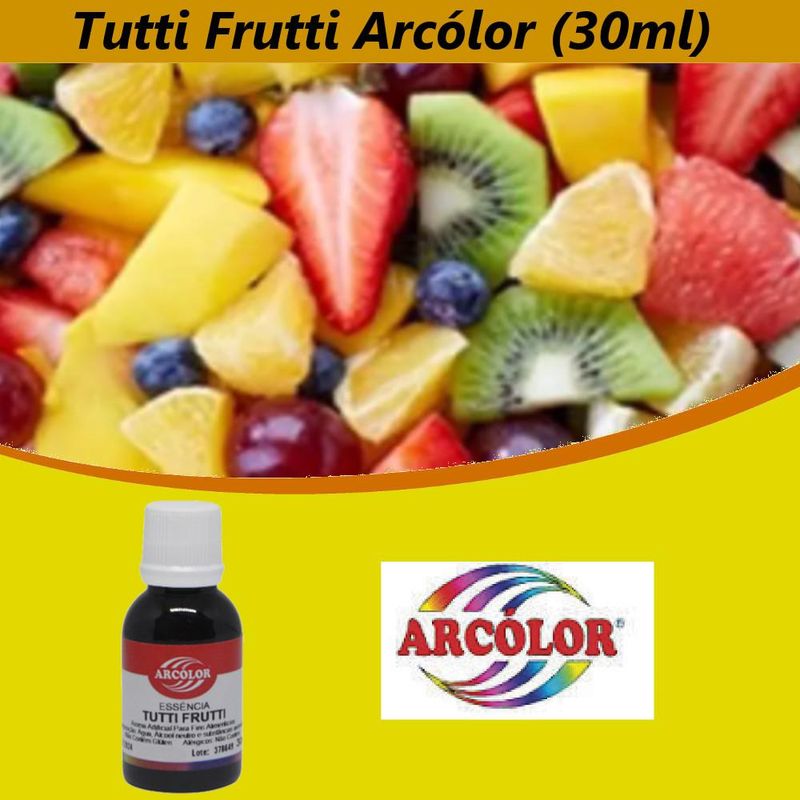 Essência de Tutti Frutti Arcólor (30ml)