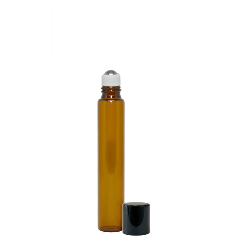 Frasco-de-Vidro-Roll-on-Ambar-C--Tampa-5ml-Preta--01-unidade-