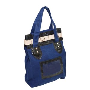 Malote de Lona RF07 30x25x8cm Azul (01 unidade)
