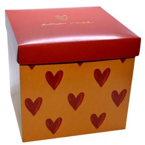 Caixa Cubo de Papel Cartão Season Love G Ref. 13006589 Cromus (01 unidade)