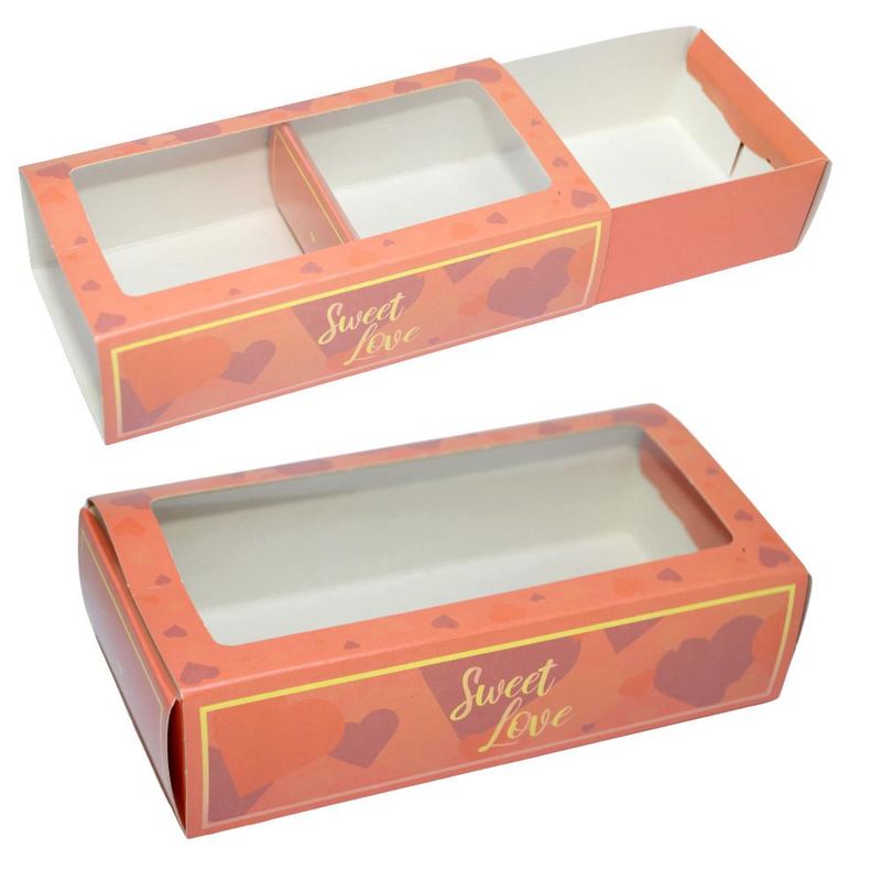 Caixa-de-Papel-Gaveta-Coracao-C--Visor-P--8-Doces-Sweet-Love-Ref.-C4909-Ideia--01-unidade-