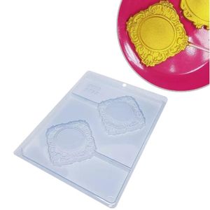 Forma de Acetato Simples Pirulito Camafeu 2 Ref. 9832 BWB (01 Unidade)