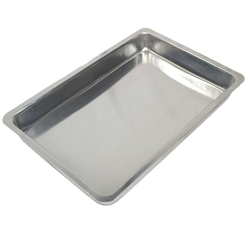 Assadeira de Alumínio Baixa Fundo Fixo P/ Pão de Ló N. 4 29.5x42.3x4.5cm Circular (01 unidade)