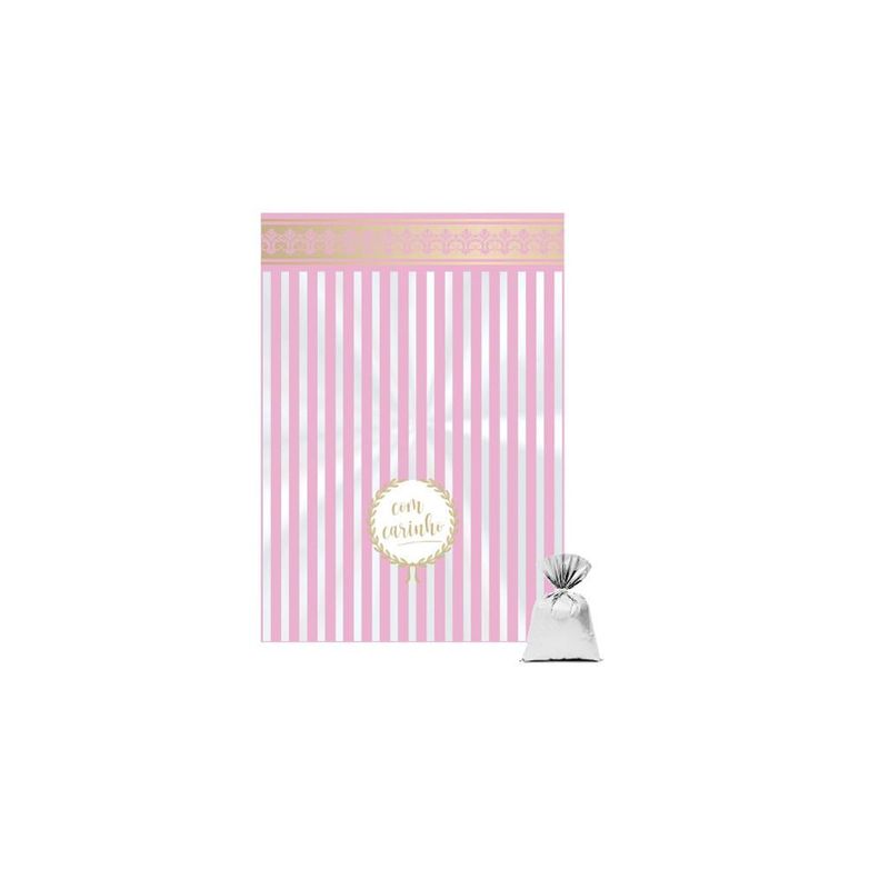 Saco-Com-Carinho-Petunia-10x14cm-Ref.--11300671-Cromus--50-unidades-