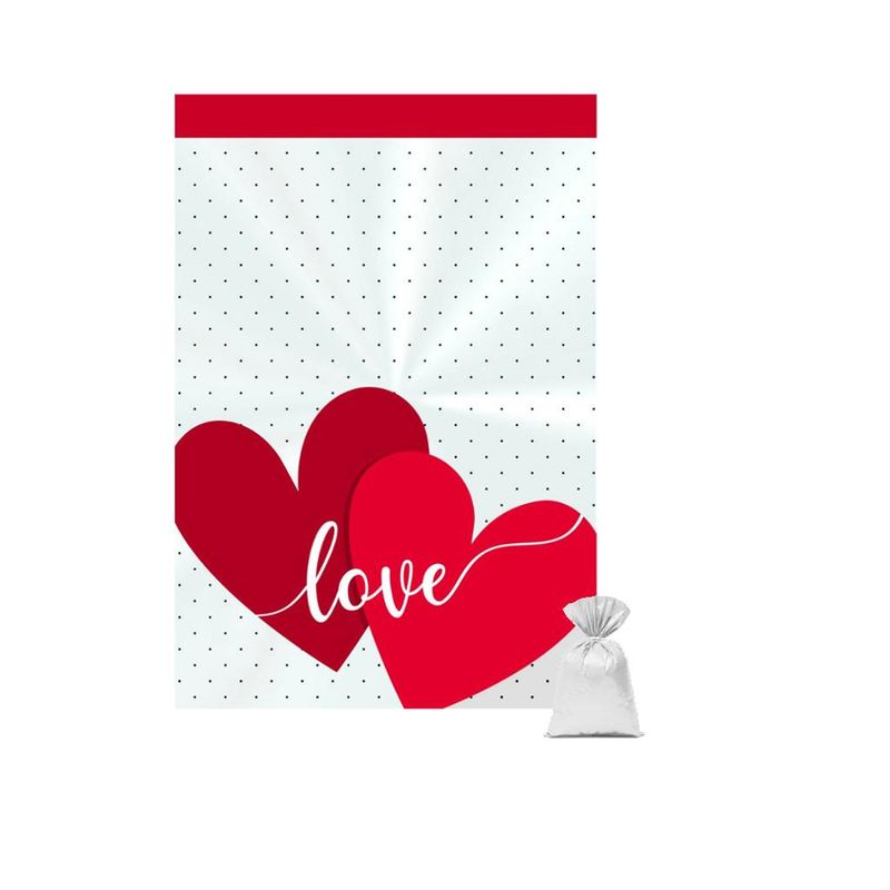 Saco-Love-15x22cm-Ref.--11300579-Cromus--50-unidades-