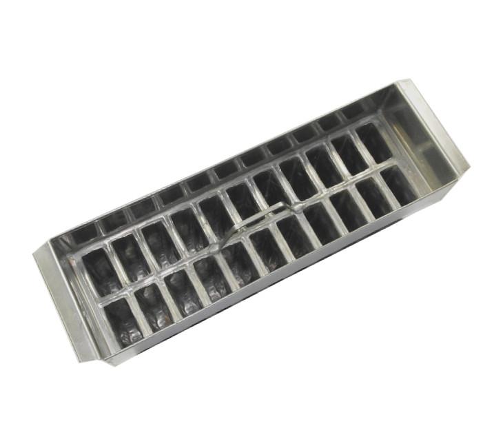 Forma-de-Picole-Tradicional-Cabeca-Quadrada-em-Inox-com-22-cavidades--01-unidade-