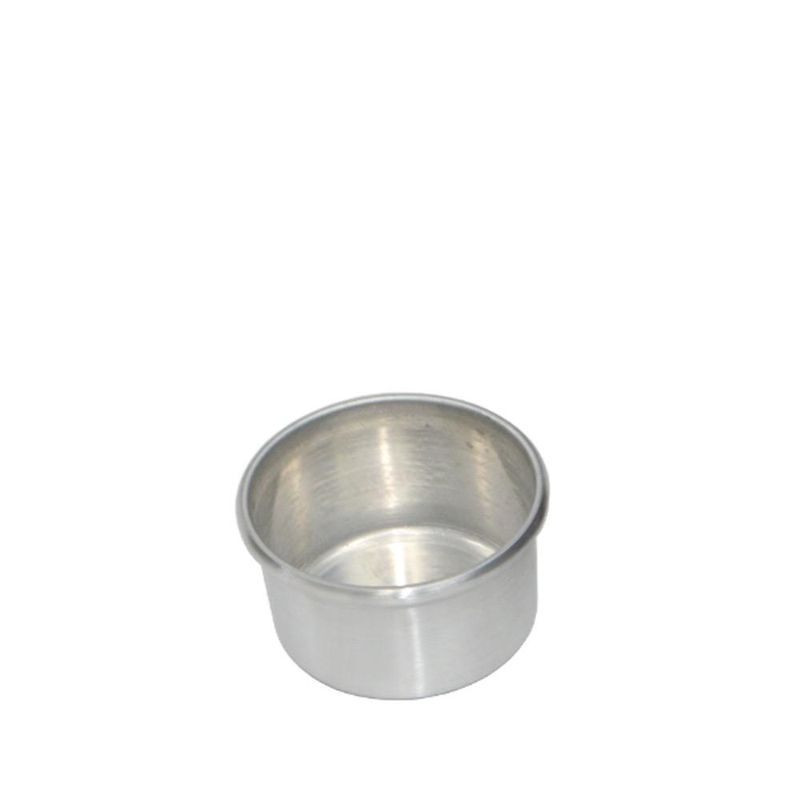 Forma-de-Aluminio-Redonda-Reta-para-Bolo-com-Fundo-Fixo-8x5cm-Aluminio-Circular--01-unidade-