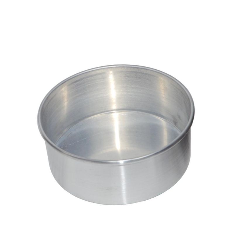 Forma-de-Aluminio-Redonda-Reta-para-Bolo-com-Fundo-Fixo-18x8cm-Aluminio-Circular--01-unidade-