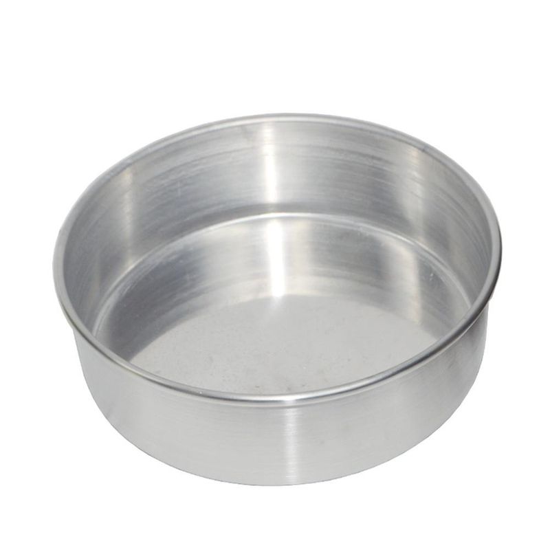 Forma-de-Aluminio-Redonda-Reta-para-Bolo-com-Fundo-Fixo-22x8cm-Aluminio-Circular--01-unidade-