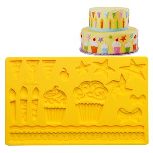 Molde de Silicone "Festa Infantil" Wilton (01UND)