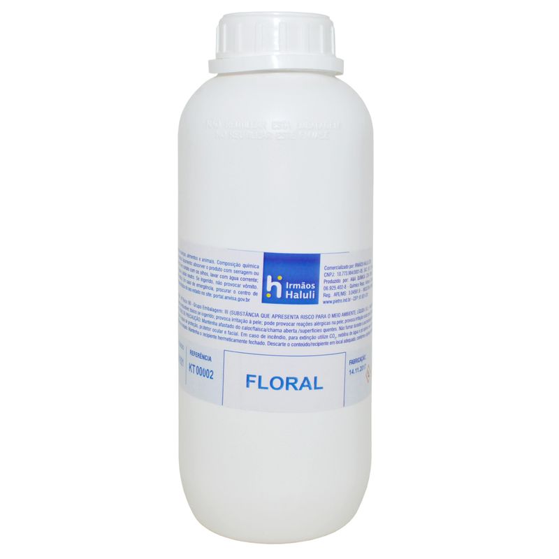 Essência Floral para Domissanitários Linha Laranja Irmãos Haluli (01 Litro)