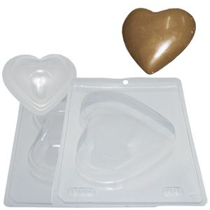 Forma em Acetato com Silicone Coração 500gr Ref. 46 BWB (01UND)
