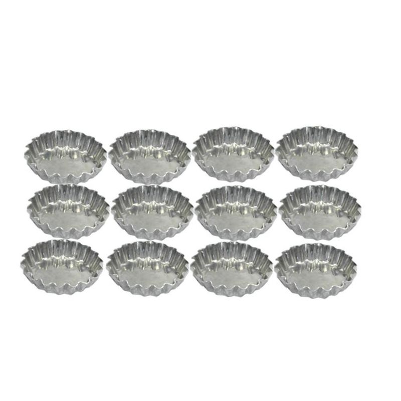 Forma-de-Aluminio-para-Mini-Torta-Crespa-Fundo-Fixo-5cm-Caparroz--12-unidades-