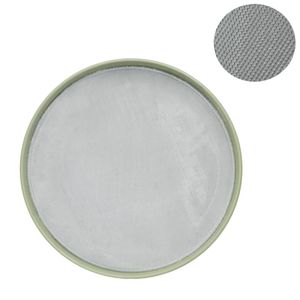 Peneira de Aço Fuba 40cm Tela Trancada Fio Forte Aro 3cm Peneiraço Vitória (01 unidade)