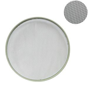 Peneira de Aço Feijão 40cm Tela Expandida Aro 3cm Peneiraço Vitória (01 unidade)