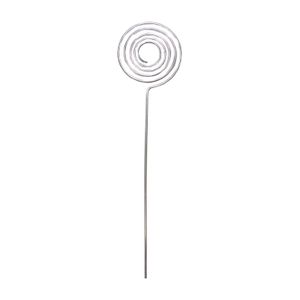 Espiral Metálico Prata 2,8cm x 12cm (10 unidade)