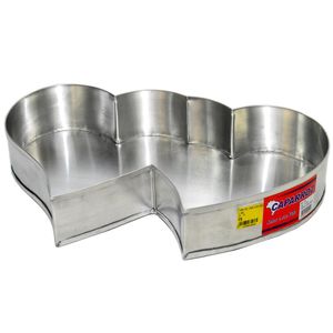 Forma de Alumínio para Bolo Coração Alma Gêmea Caparroz (01 unidade)