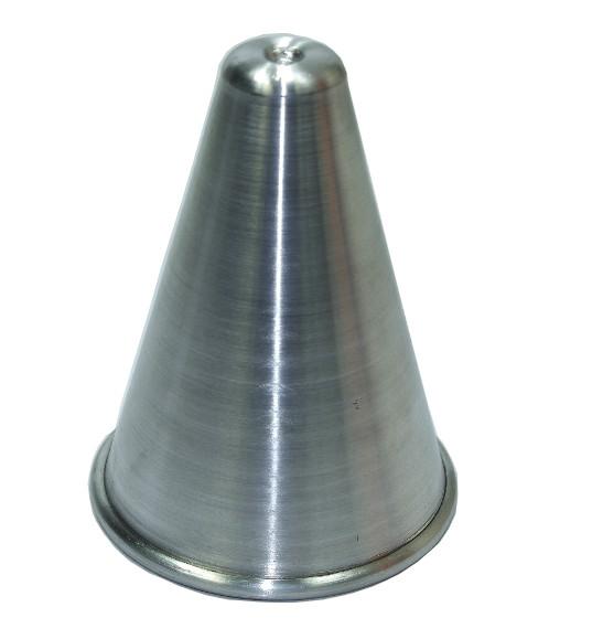 Forma para Vela Cone 7x10cm em Alumínio Ref. 25291 (01UND)