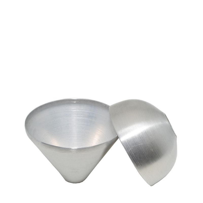 Forma para Vela Pingo Dia 6 FC 13184 7x6cm Alumínio Ref. 25307 (01UND)