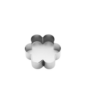 Cortador de Inox Petit Four Margarida 3.9x3.9cm Ref. 0201 Caparroz (01 unidade)