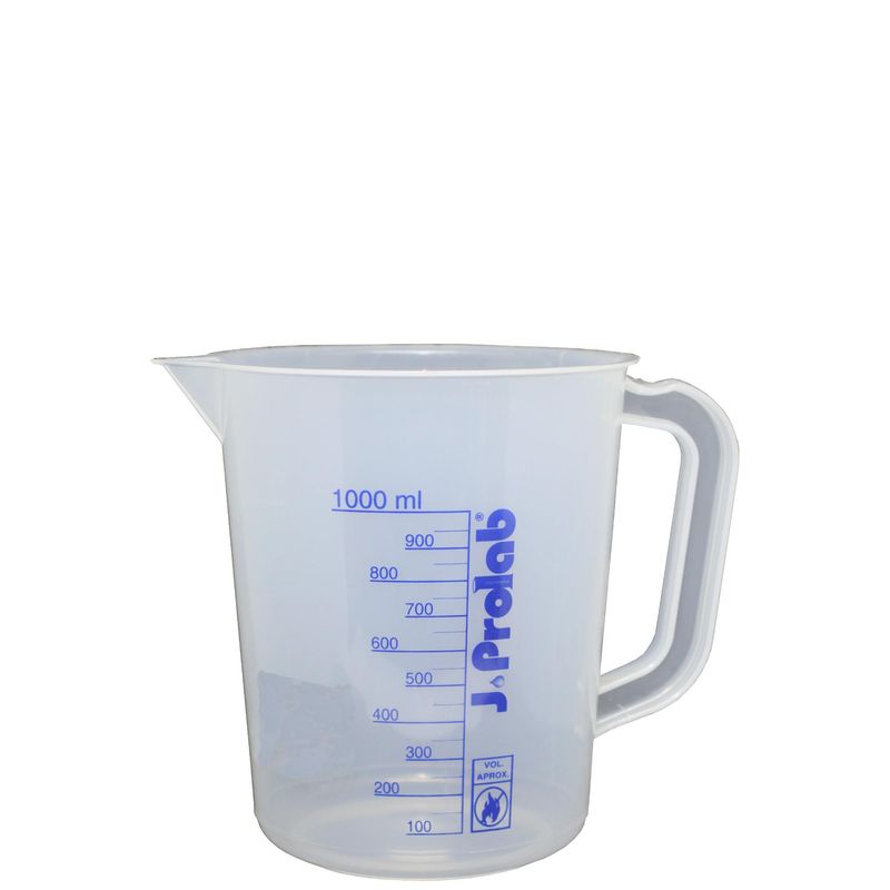 Becker Plástico com alça 1000ml J.Prolab (01UND)